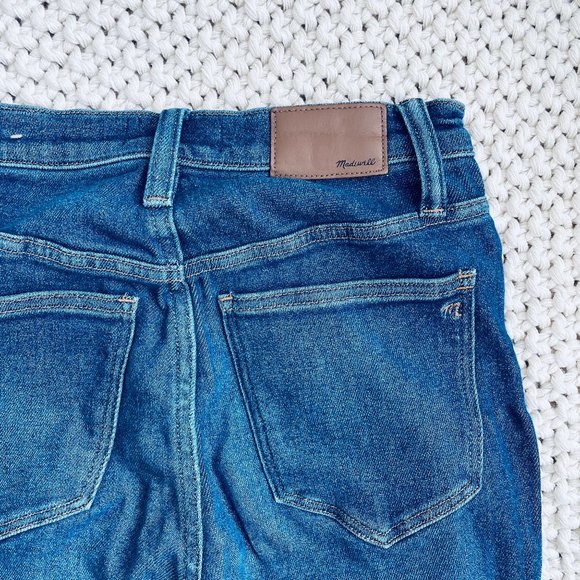 Madewell Size 25 10" High-Rise Skinny Jeans in Winston Wash High Rise AL652 New - Picture 9 of 14